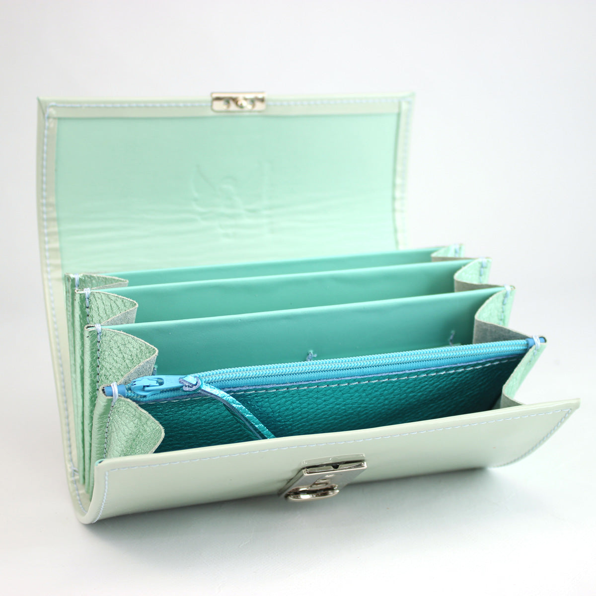 Portemonnaie Elli Glossy Mint