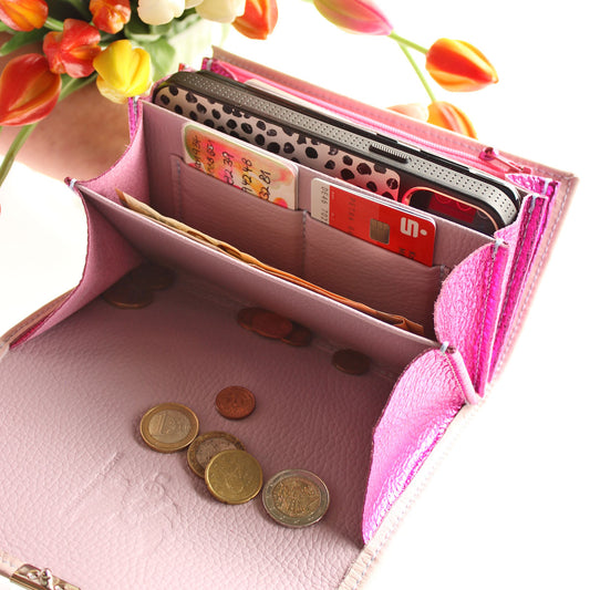 Portemonnaie Elli Flieder Strauss