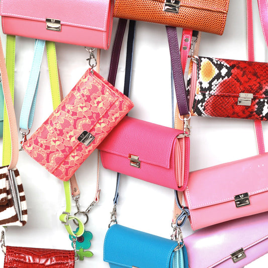 Geldbörsen zum Umhängen Crossbody Portemonnaies