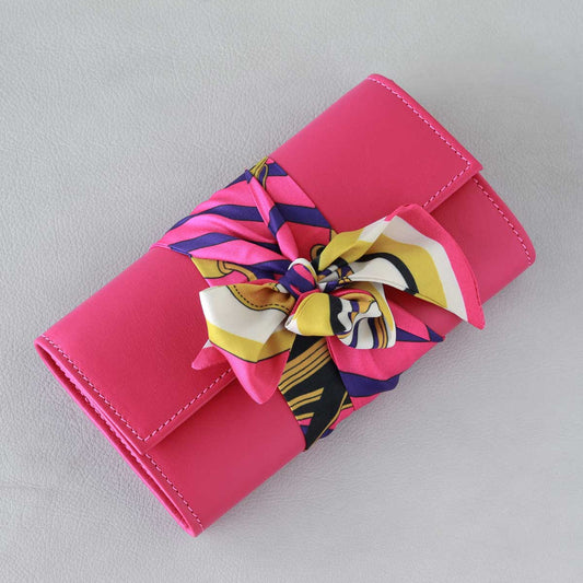 Tuch Gürtel Pink Curry