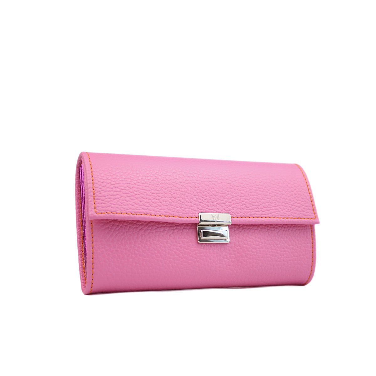 pink leder portemonnaie elfenklang handgemacht
