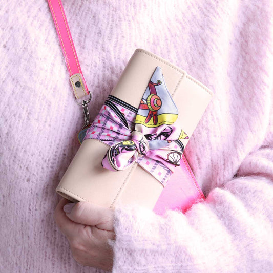 Tuch Kutsche Flieder