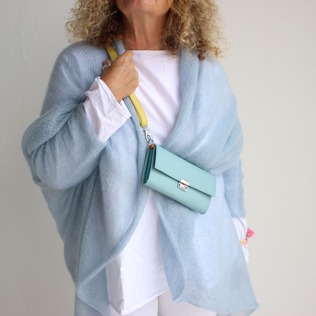 Portemonnaie Lou Minze Aqua