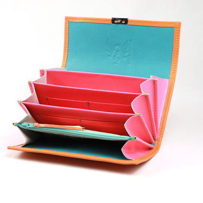 Portemonnaie Elli Orange Aqua