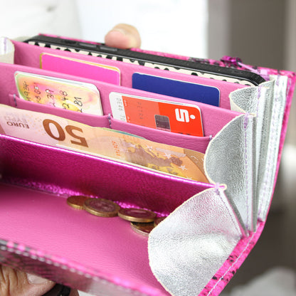 Portemonnaie Elli Pink Snake