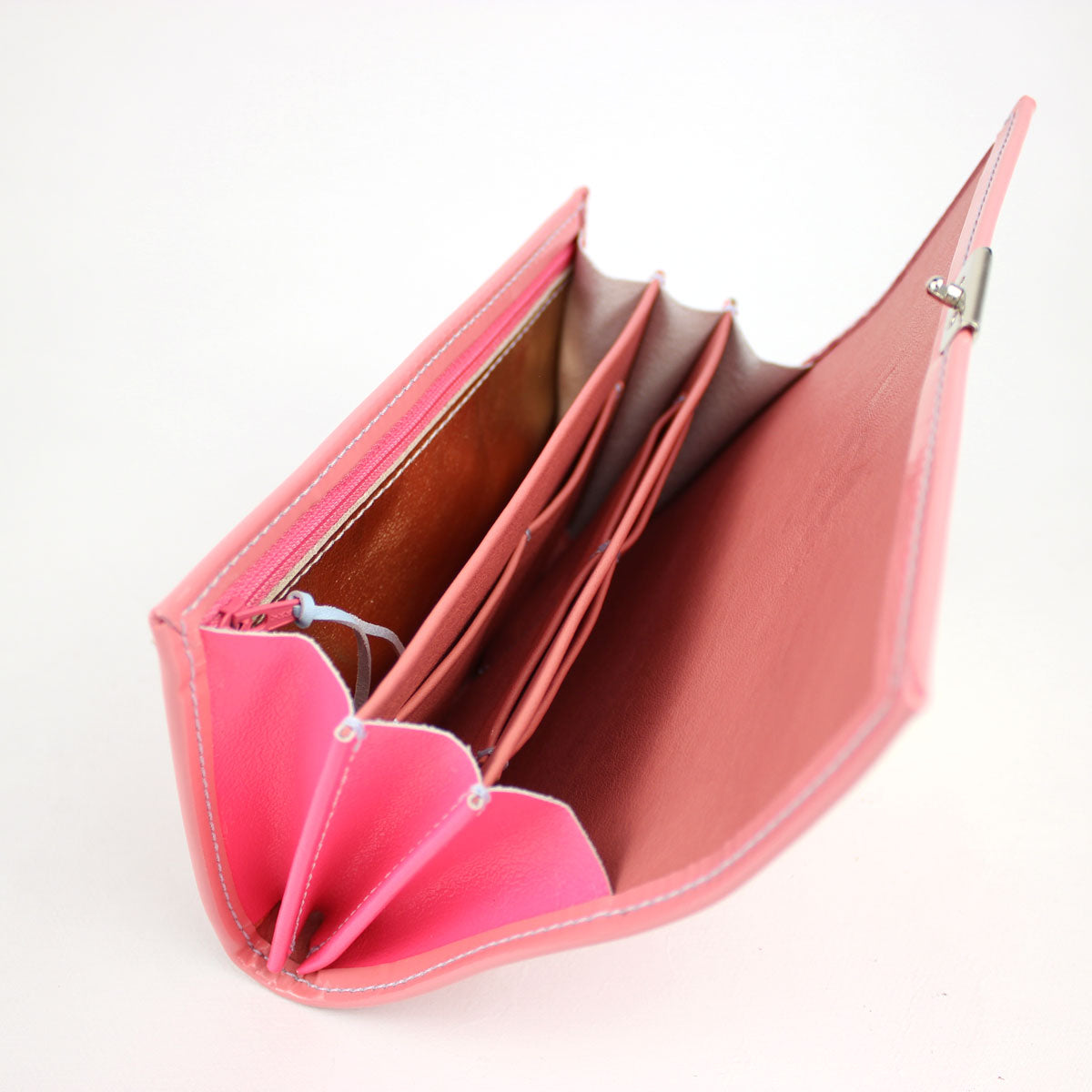 Portemonnaie Lou Glossy Pink