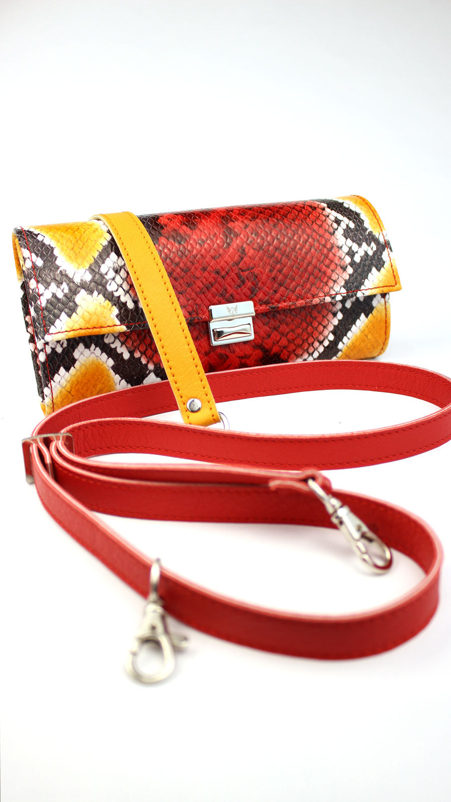 Portemonnaie Elli Red Snake