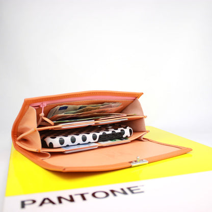 Portemonnaie Lou Orange Koralle