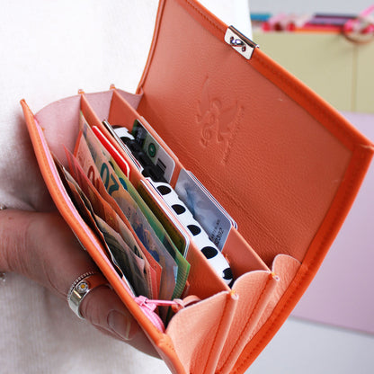 Portemonnaie Lou Orange Koralle