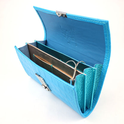 Portemonnaie Lou Cocco Azzurro
