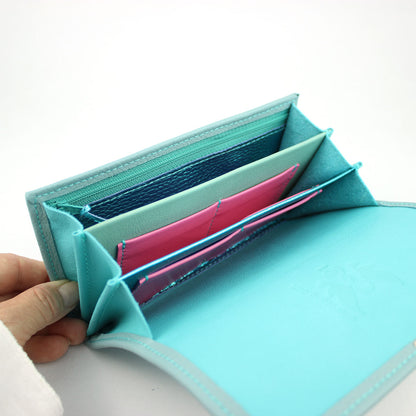 Portemonnaie Lou Minze Aqua