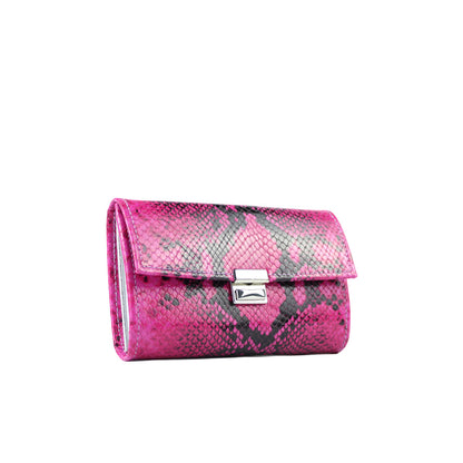 Portemonnaie Lou Pink Snake