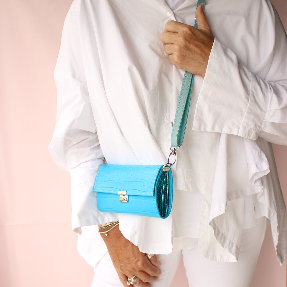 Portemonnaie Lou Cocco Azzurro