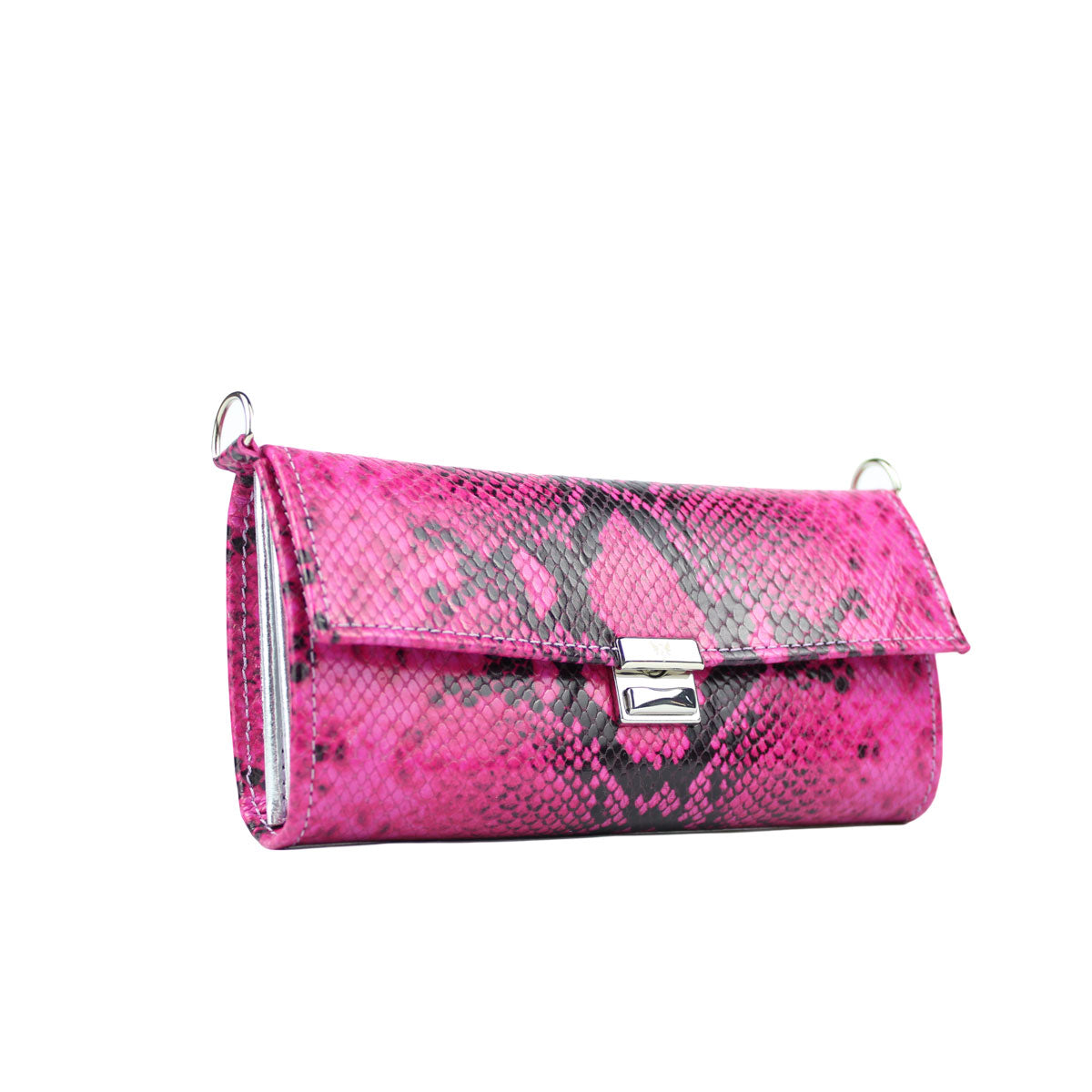 Portemonnaie Lou Pink Snake